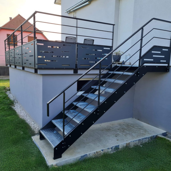 Escalier et garde-corps