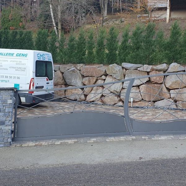 Fabrication sur mesure d’un portail à Wasselonne !